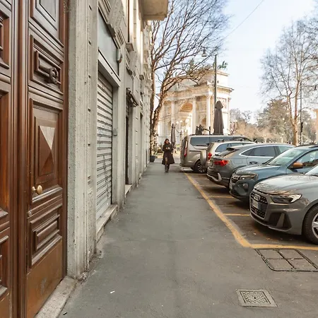 Youhosty - Arco Della Pace 아파트 밀라노